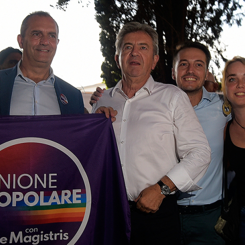 Ο Ζαν-Λυκ Μελανσόν στηρίζει την ιταλική Unione Popolare