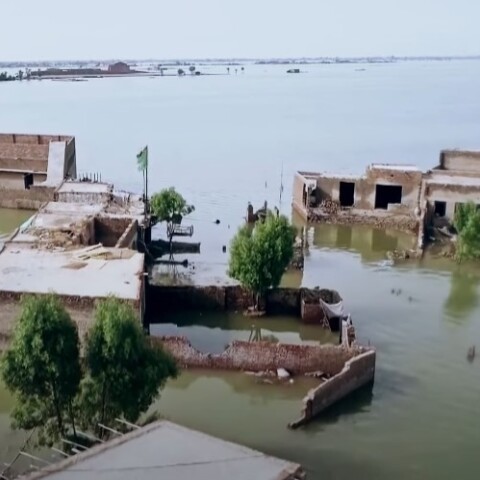 Πλημμυρισμένες περιοχές στο Πακιστάν