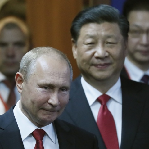 Σι Τζινπίνγκ - Βλαντιμίρ Πούτιν 