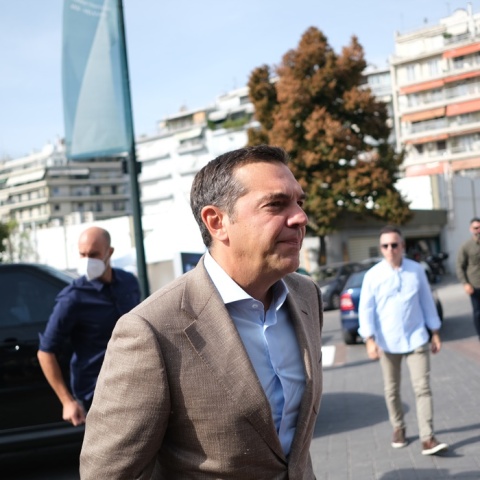 Ο Αλέξης Τσίπρας στη ΔΕΘ