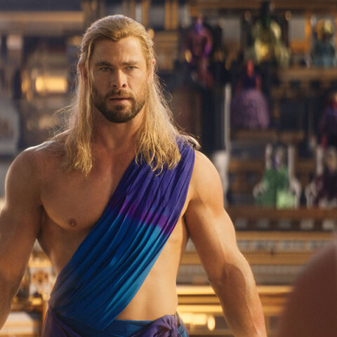Ο Κρις Χέμσγουορθ ως Θορ στην ταινία «Thor: Love and Thunder»