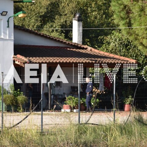 Το σπίτι όπου βρέθηκε δολοφονημένος ο 68χρονος επιχειρηματίας στην Ηλεία