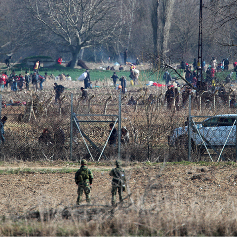 ΚΑΣΤΑΝΙΕΣ ΕΒΡΟΥ / ΠΑΡΑΤΕΤΑΓΜΕΝΕΣ ΑΣΤΥΝΟΜΙΚΕΣ ΚΑΙ ΣΤΡΑΤΙΩΤΙΚΕΣ ΔΥΝΑΜΕΙΣ ΣΤΟ ΣΥΝΟΡΙΑΚΟ ΦΡΑΧΤΗ