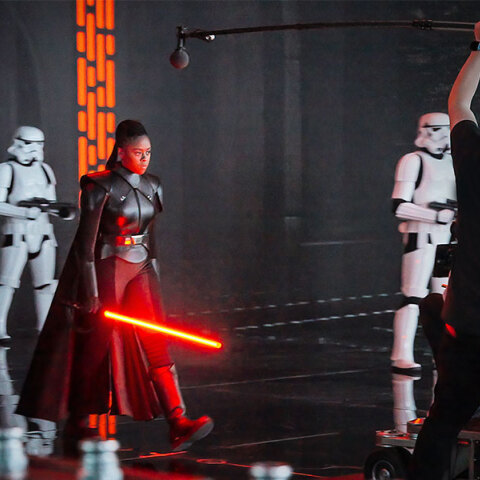 Σκηνή από τα γυρίσματα «Obi-Wan Kenobi: Ένας Jedi επιστρέφει»