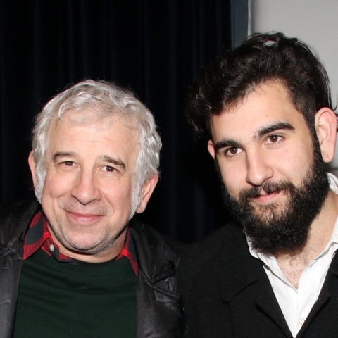 Ο Πέτρος Φιλιππίδης με τον γιο του, Δημήτρη