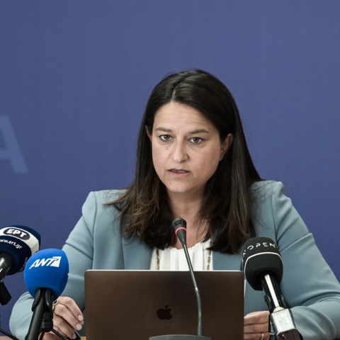 Η υπουργός Παιδείας, Νίκη Κεραμέως