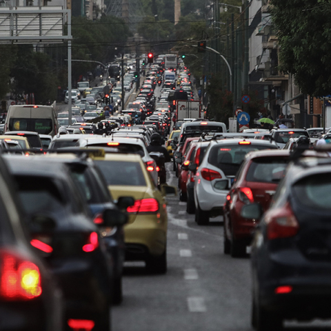 Κίνηση στη Λεωφόρο Συγγρού λόγω της απεργίας στα ΜΜΜ την Τετάρτη, 21 Σεπτεμβρίου 2022