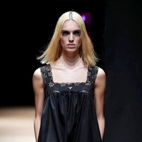 Η Καίτη Γραμμά στην εβδομάδα μόδας του Μιλάνου