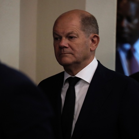 Ο Καγκελάριος της Γερμανίας, Όλαφ Σολτς