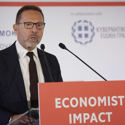 Ο διοικητής της Τράπεζας της Ελλάδος, Γιάννης Στουρνάρας