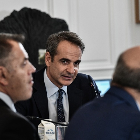 Ο πρωθυπουργός Κυριάκος Μητσοτάκης