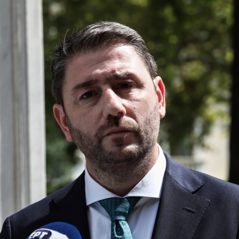 Ο πρόεδρος του ΠΑΣΟΚ-ΚΙΝΑΛ, Νίκος Ανδρουλάκης