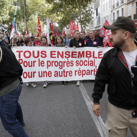 Απεργιακές κινητοποιήσεις στη Γαλλία