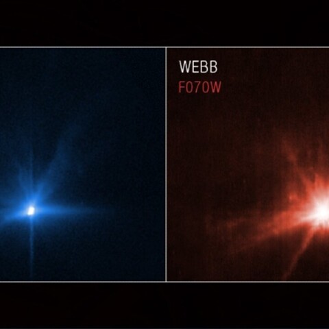 Τα τηλεσκόπια Webb και Hubble αποτύπωσαν την πρόσκρουση του Dart στον αστεροειδή Δίμορφο