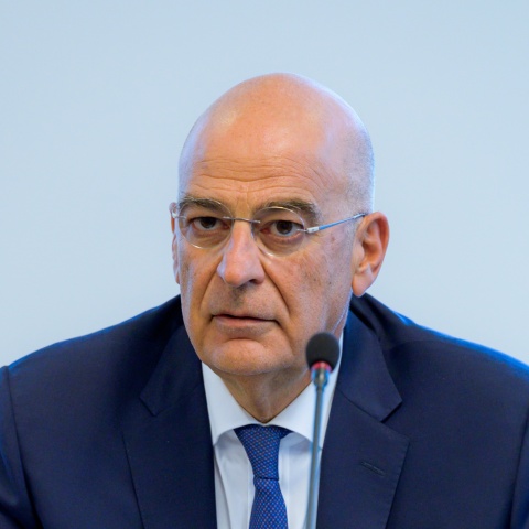 Ο υπουργός Εξωτερικών, Νίκος Δένδιας