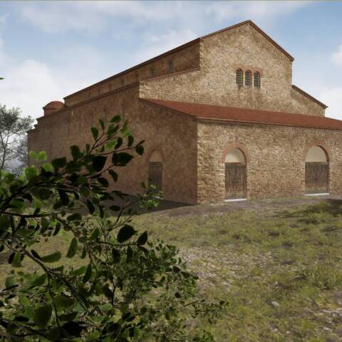 Η περίφημη Βασιλική του Αγίου Αχιλλείου στις Πρέσπες δεν χτίστηκε από τον τσάρο Σαμουήλ: Νεότερα στοιχεία αρχαιολογικής έρευνας αμφισβητούν το σχετικό αφήγημα.