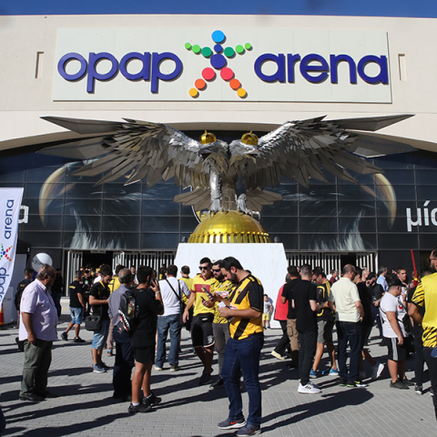 Εγκαίνια του νέου γηπέδου της ΑΕΚ «OPAP ARENA»