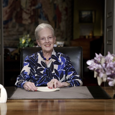 Η βασίλισσα της Δανίας Μαργαρίτα Β' 