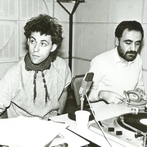 O Bob Geldof με τον Γιάννη Πετρίδη