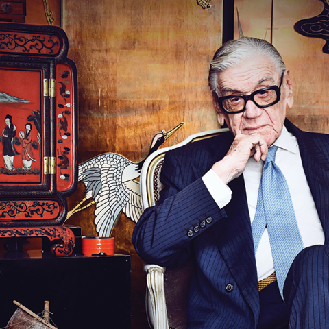 Ο Ζάχος Χατζηφωτίου φωτογραφημένος στις αρχές του 2021 στο σπίτι του