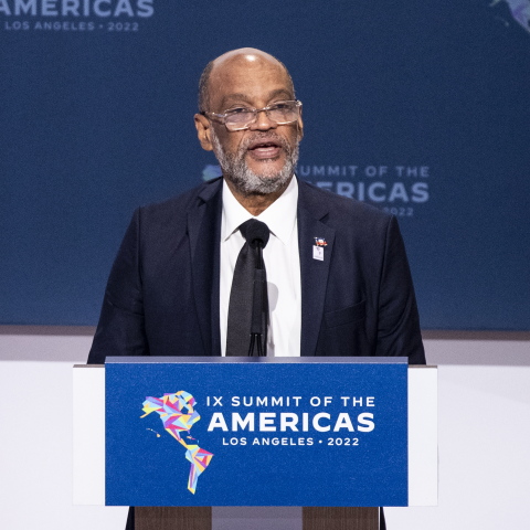 Ο πρωθυπουργός της Αϊτής, Αριέλ Ανρί