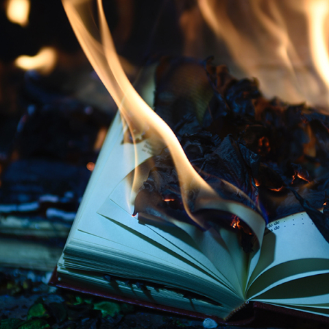 Βιβλίο που καίγεται