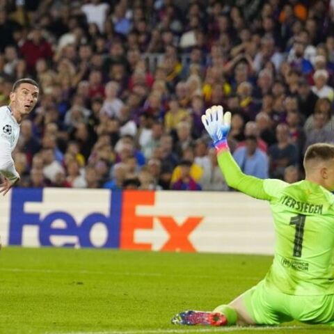 Στιγμιότυπο από το Ίντερ-Μπαρτσελόνα