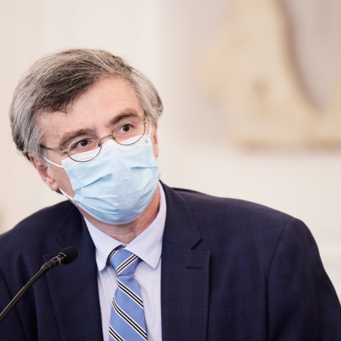 Ο καθηγητής Λοιμωξιολογίας, Σωτήρης Τσιόδρας