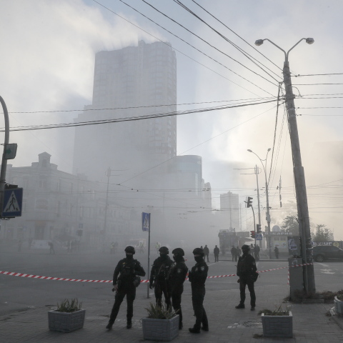 Επίθεση από ρωσικά drone καμικάζι στο Κίεβο