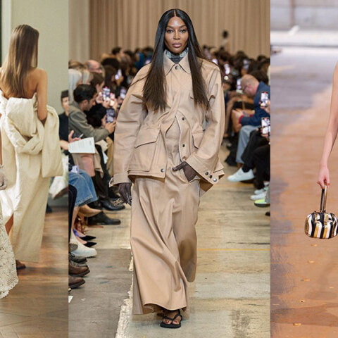 Μοντέλα από τις επιδείξεις The Row, Burberry, Gabriela Hearst