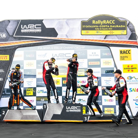 WRC - Ράλλυ Καταλονίας: Στην Toyota Gazoo Racing το πρωτάθλημα κατασκευαστών μετά τη νίκη του Sebastien Ogier