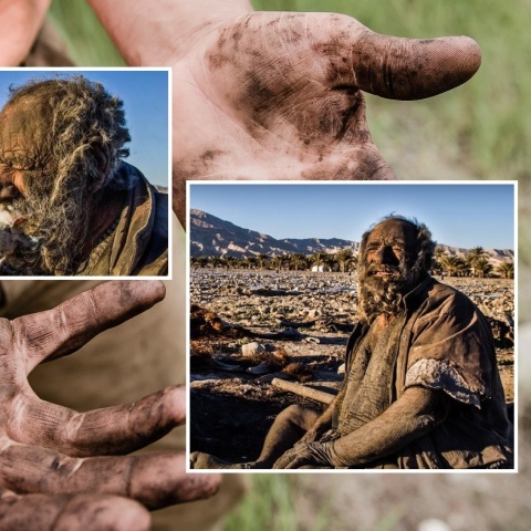 Ο Αμού Χατζί, ο «πιο βρώμικος άνθρωπος στον κόσμο»  ο οποίος είχε να πλυθεί για περισσότερα από 50 χρόνια πέθανε στο νότιο Ιράν.