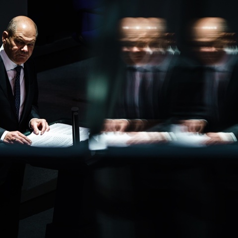 Ο Γερμανός Καγκελάριος Όλαφ Σολτς