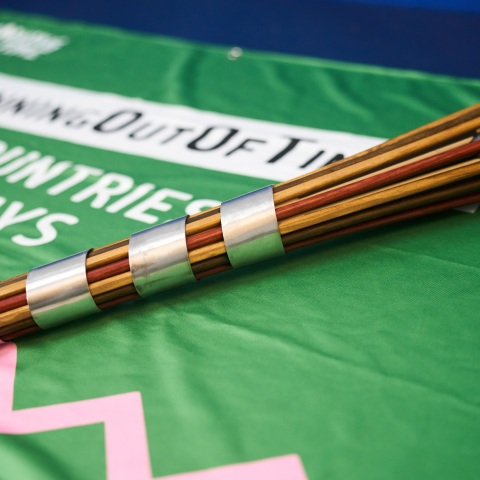 Σκυταλοδρομία Running Out of Time: Πέρασε τα ελληνικά σύνορα ο μεγαλύτερος αγώνας για το κλίμα που έχει γίνει ποτέ - Η διαδρομή ανέρχεται σε 7.767 χιλιόμετρα.