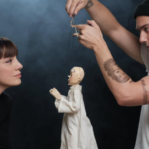 Η Ραφίκα Σαουίς και ο Γιωργής Παρταλίδης.