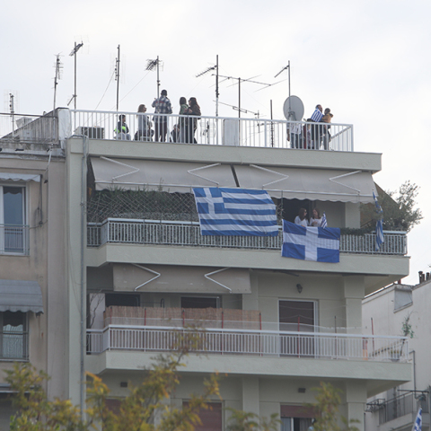 Στρατιωτική παρέλαση για την εθνική επέτειο της 28ης Οκτωβρίου στην Θεσσαλονίκη, Παρασκευή 28 Οκτωβρίου 2022.