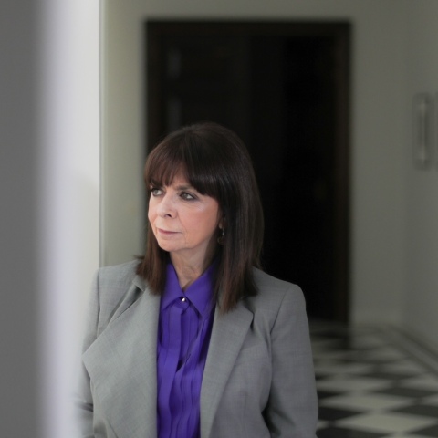 Η Πρόεδρος της Δημοκρατίας, Κατερίνα Σακελλαροπούλου