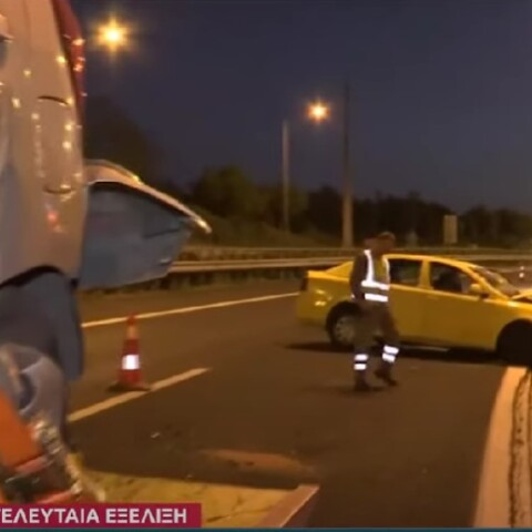 Τροχαίο στην Περιφερειακή Υμηττού