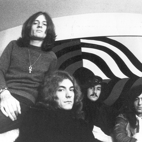 Οι Led Zeppelin το 1971 στην Αγγλία 