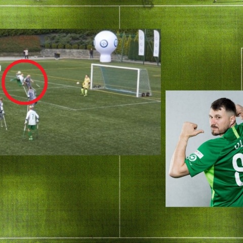 Ποδόσφαιρο ακρωτηριασμένων: Τον γύρο του κόσμου κάνει το γκολ του Μαρσίν Ολέκσι σε αγώνα της Βάρτα Πόζναν στην Πολωνία - «Απογειώθηκε» για θεαματικό ψαλίδι.