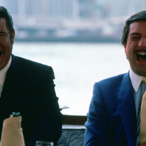 Robert De Niro και Jerry Lewis στην ταινία «Βασιλιάς για μία νύχτα» 