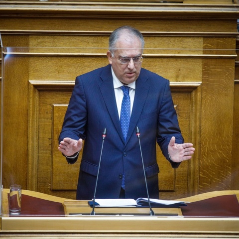 Ο υπουργός Προστασίας του Πολίτη, Τάκης Θεοδωρικάκος