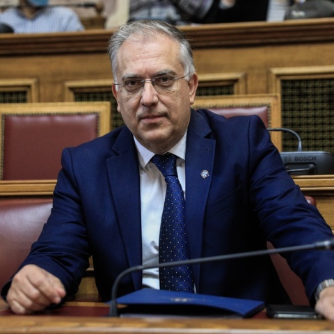 Ο υπουργός Προστασίας του Πολίτη, Τάκης Θεοδωρικάκος