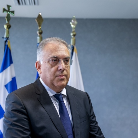 Ο υπουργός Προστασίας του Πολίτη, Τάκης Θεοδωρικάκος