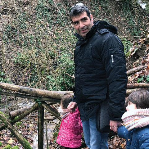 Βασίλης Γκαρής, μπαμπάς πλήρους απασχόλησης