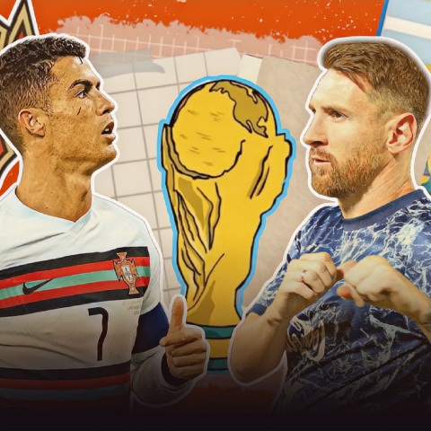 Λιονέλ Μέσι εναντίον Κριστιάνο Ρονάλντο: Η αντιπαλότητα των δύο ποδοσφαιριστών και η αλλαγή του σύγχρονου ποδοσφαίρου μέσα από το βιβλίο των Joshua Robinson και Jonathan Clegg.