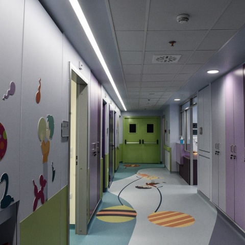 Διάδρομος στο Νοσοκομείο Παίδων «Αγλαΐα Κυριακού»