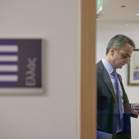 Ο πρωθυπουργός Κυριάκος Μητσοτάκης