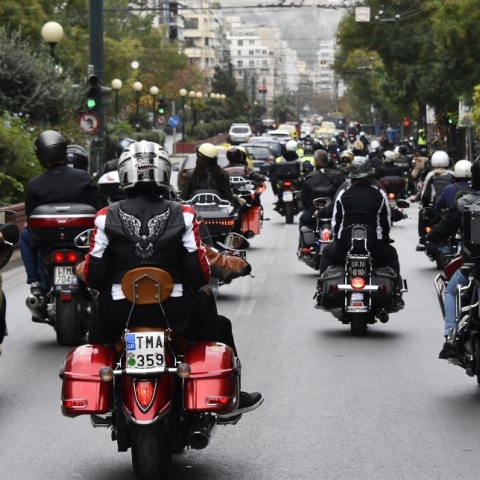 Μηχανοκίνητη βόλτα με harley