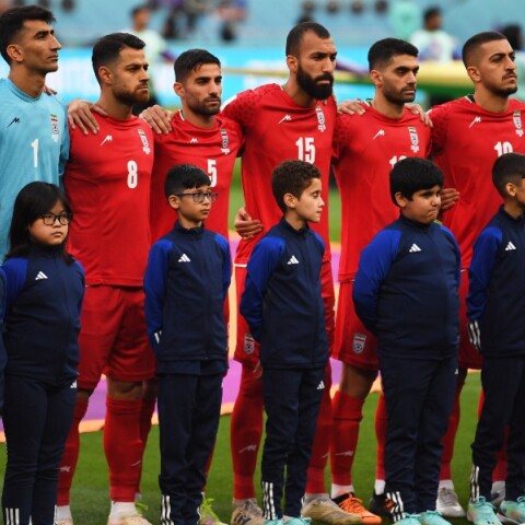 Οι παίκτες του Ιράν στο ματς με την Εθνική Αγγλίας